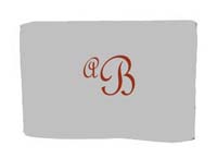 French Script Upper a+B