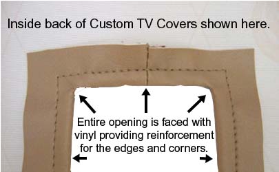 Mount opening detail - with facing.
